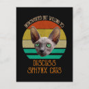 Suche nach sphynx katze postkarten Haarlos