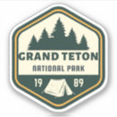 Suche nach grand teton national park aufkleber Wandern