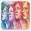 Suche nach frau aufkleber Bunt