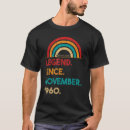 Suche nach legende seit 1960 tshirts 62