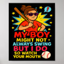 Suche nach lustiges baseball poster Für