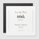Suche nach 60 geburtstag save the date Sechzig