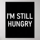 Suche nach hungrig poster Nahrung