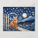 Suche nach orange mond postkarten Katze