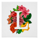 Suche nach monogramm l poster Alphabet