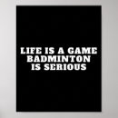 Suche nach sports quotes poster Badminton