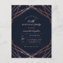 Suche nach classy 40th birthday einladungen Elegant