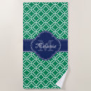 Suche nach marokkanische muster strand tuch Monogramm