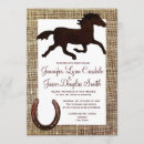 Suche nach westernhochzeit einladungen Pferdehochzeitseinladungen