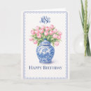 Suche nach blauer vase karten Blumig