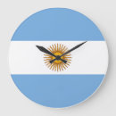 Suche nach argentinische flagge wanduhren Für alle