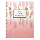 Suche nach rosa federn kleine notizbücher Für sie