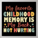 Suche nach rücken poster Lustig