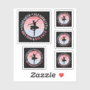 Suche nach tanzlehrer aufkleber Ballerina