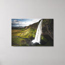 Suche nach wasserfall leinwandbilder Island