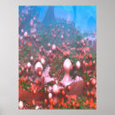 Suche nach magische pilze poster Bunt