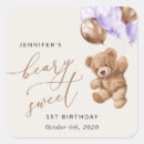 Suche nach lila teddybären aufkleber Für kinder