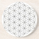 Suche nach blume des lebens untersetzer Kristall