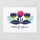 Suche nach funky blume postkarten Modern