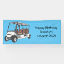 Suche nach golfspieler banner Golfwagen