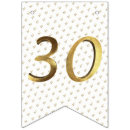 Suche nach 30 geburtstag wimpelketten Gold