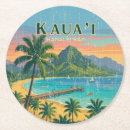 Suche nach kauai untersetzer Tropisch