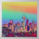 Suche nach seattle poster Skyline