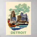 Suche nach detroit poster Retro