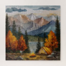 Suche nach zelt camping puzzle Feuer
