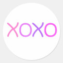 Suche nach xoxo aufkleber Typografie