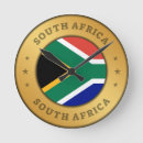 Suche nach südafrika wanduhren Flagge