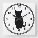 Suche nach katzen silhouette wanduhren Jede person