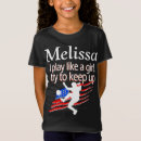 Suche nach mädchenfußball tshirts Fußballspieler