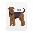Suche nach airedale magnete Hund