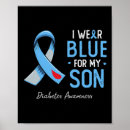 Suche nach blaues band poster Bewusstsein