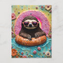 Suche nach funny sloth postkarten Faultier