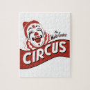 Suche nach vintager zirkus puzzle Clown