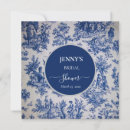 Suche nach french bridal shower einladungen Blau