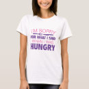 Suche nach essen sie das unhöfliche tshirts Lustig