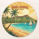 Suche nach oahu untersetzer Tropisch