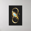 Suche nach unendlichkeit leinwandbilder Gold