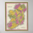 Suche nach irland karte poster Farbig