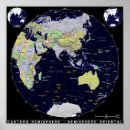 Suche nach landkarten poster Hemisphäre