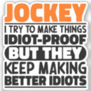 Suche nach pferd und reiter aufkleber Jockey