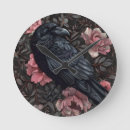 Suche nach raben wanduhren Gothic