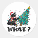 Suche nach lustige schwarze katze aufkleber Santa