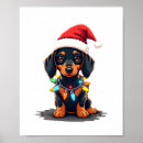 Suche nach weihnachtsmann hut poster Hund