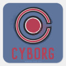 Suche nach cyborg aufkleber Dc comic