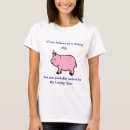 Suche nach rosa schwein tshirts Schweine