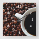 Suche nach kaffeebohnen wanduhren Küche